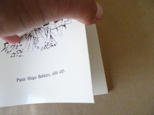 Alternative view of Pater Hugo Bekkers ofm cap. Antwoord op geloofsonzekerheden