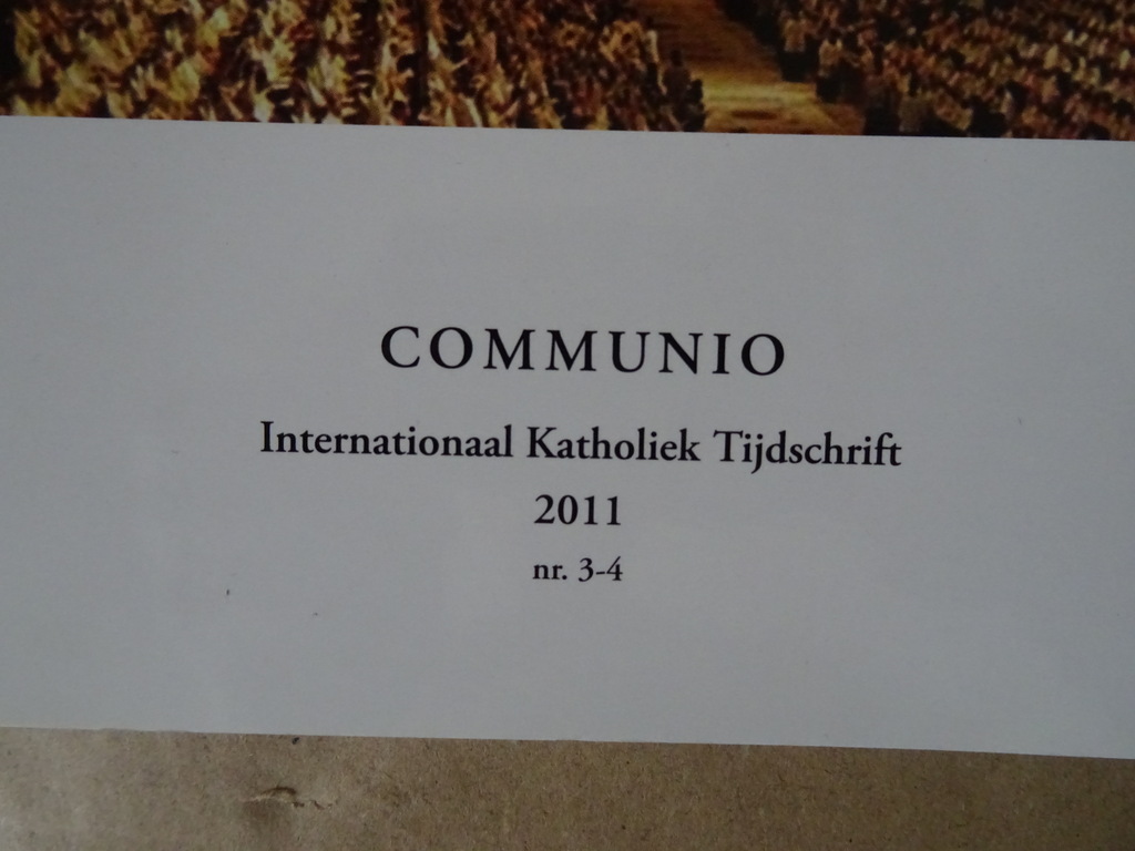 Redactie Communio Het tweede Vaticaans Concilie - Afbeelding 3
