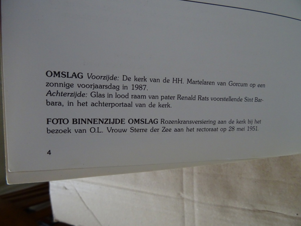 Gedenkboek Kerk van de HH. Martelaren van Gorcum Heerlen - Afbeelding 6