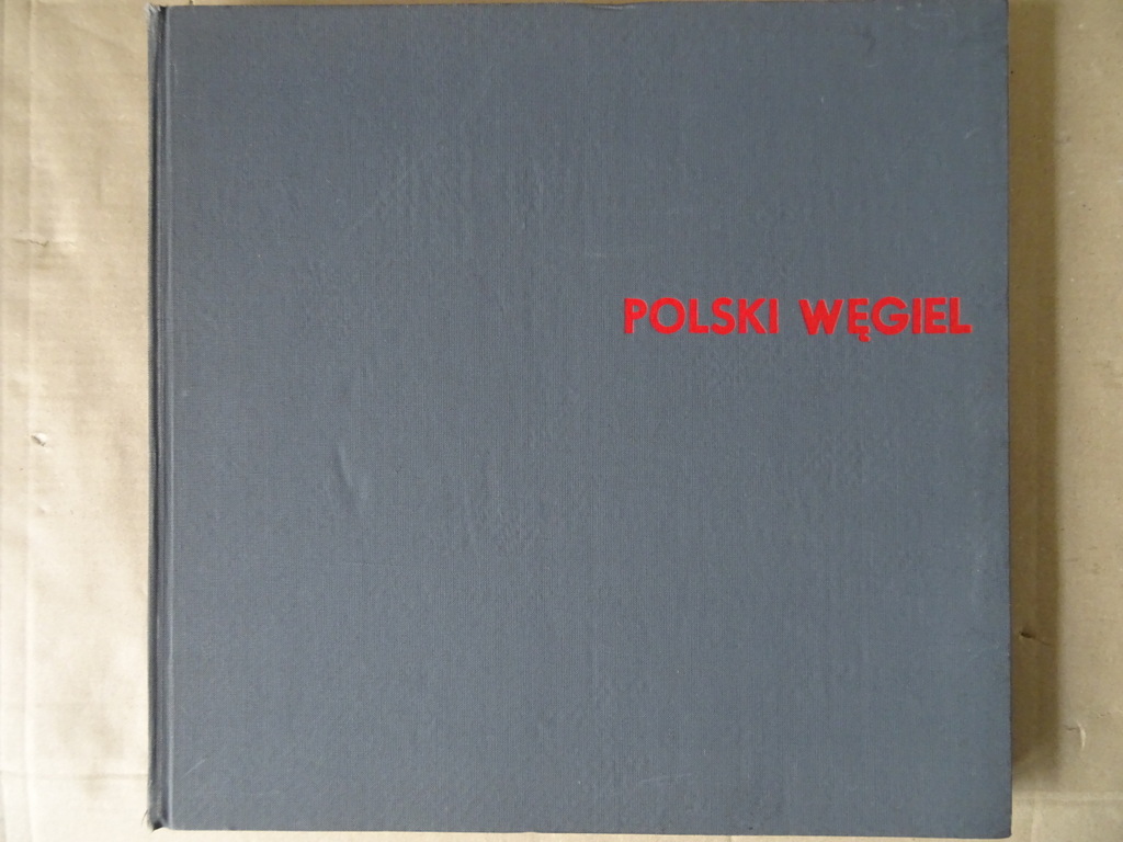 Polski wegiel Poolse kolen vintage fotoboek steenkoolmijnen