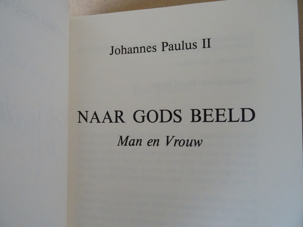 Johannes Paulus II Naar Gods beeld Man en Vrouw - Afbeelding 4
