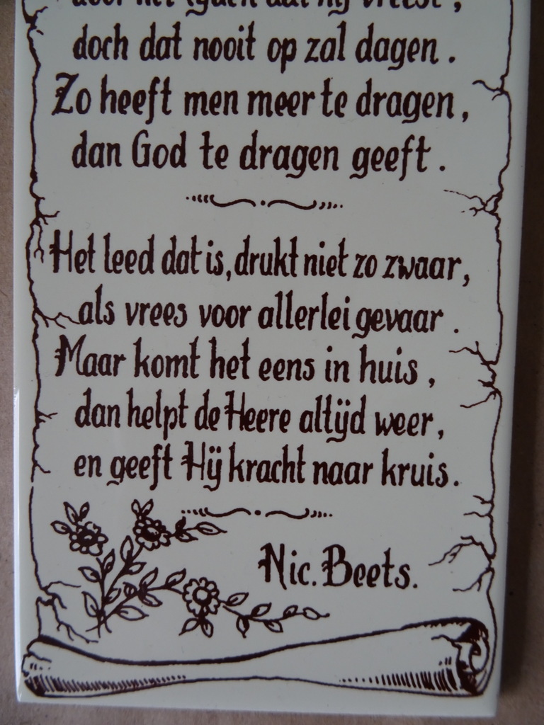 Vintage religieuze tegels Mosa 19 euro per stuk - Afbeelding 4