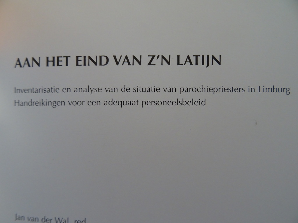 Jan van der Wal Aan het eind van z'n Latijn - Afbeelding 4