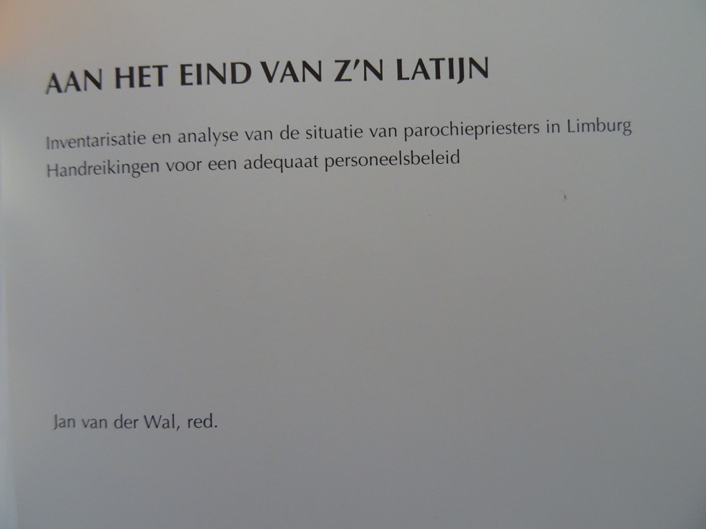 Jan van der Wal Aan het eind van z'n Latijn - Afbeelding 5