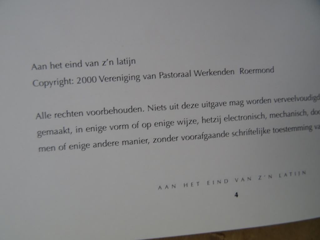 Jan van der Wal Aan het eind van z'n Latijn - Afbeelding 7