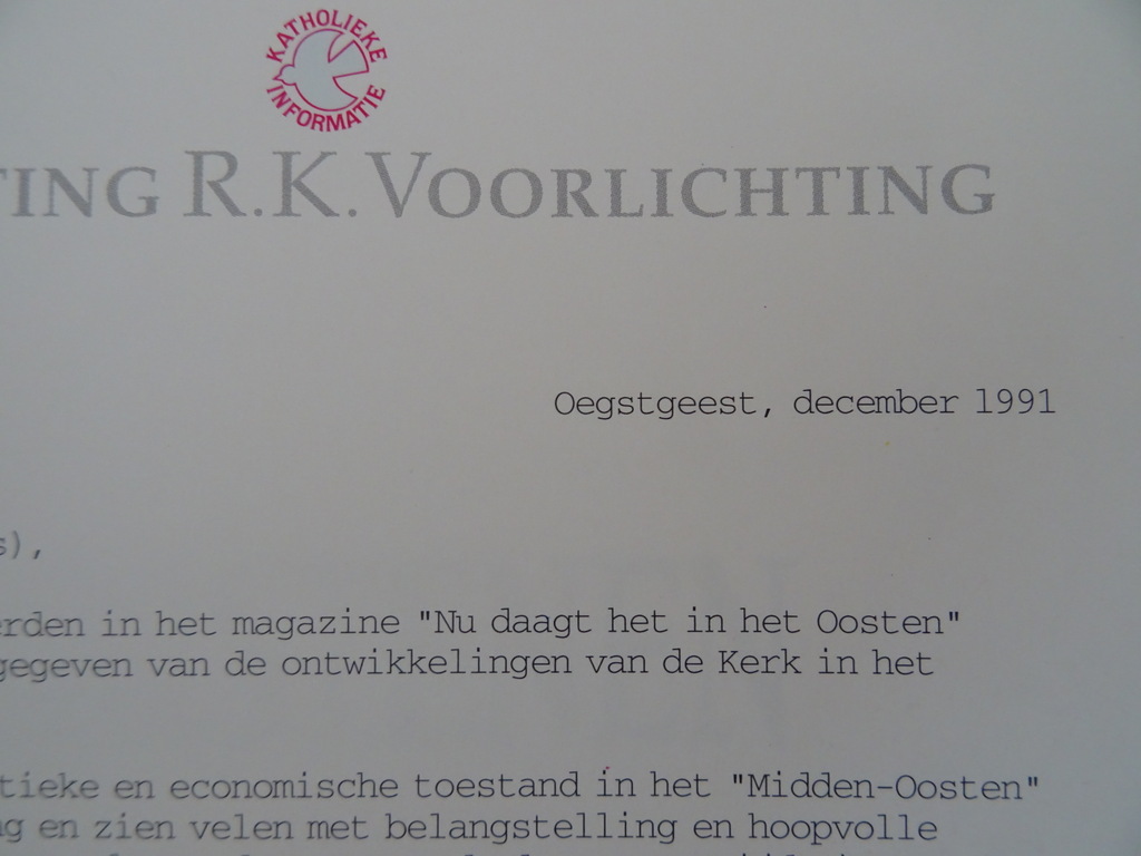 Katholieke Informatie Nr. 19 Christenen in het Midden-Oosten - Afbeelding 5
