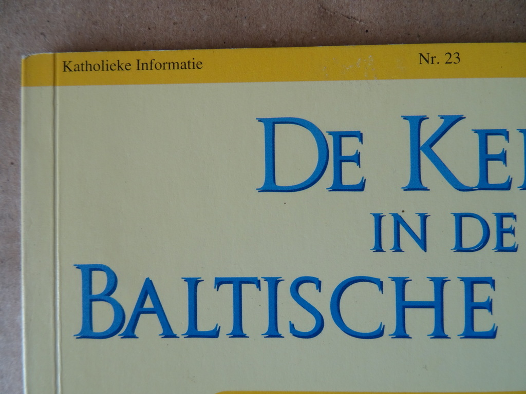 Katholieke Informatie Nr. 23 De Kerk in de Baltische Staten - Afbeelding 2