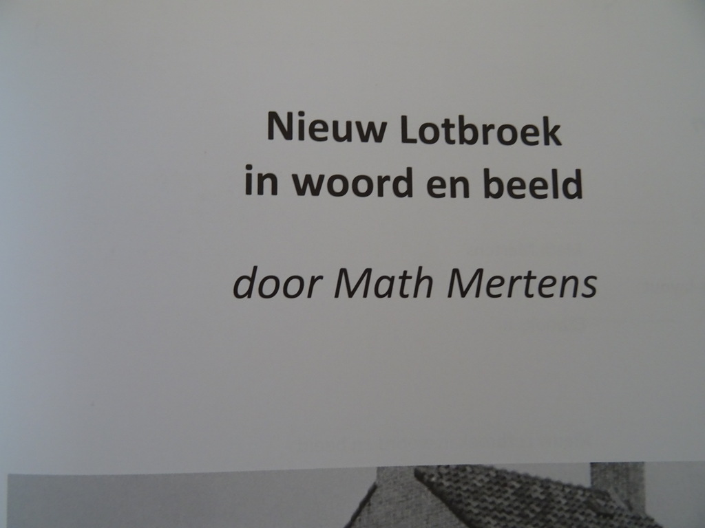 Math Mertens Nieuw Lotbroek in woord en beeld - Afbeelding 4