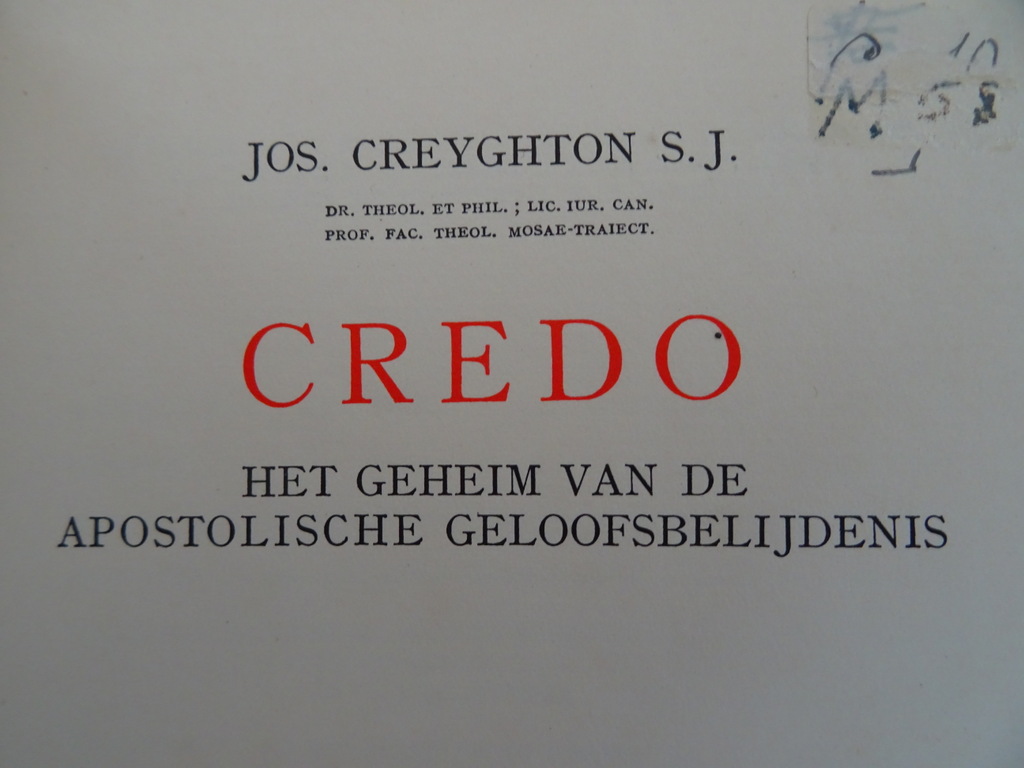 Dr. Jos. Creyghton s.j. Credo - Afbeelding 5