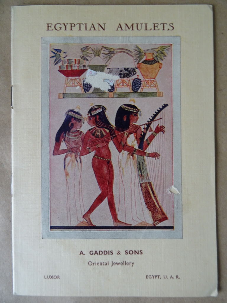 A. Gaddis & sons Egyptian amulets