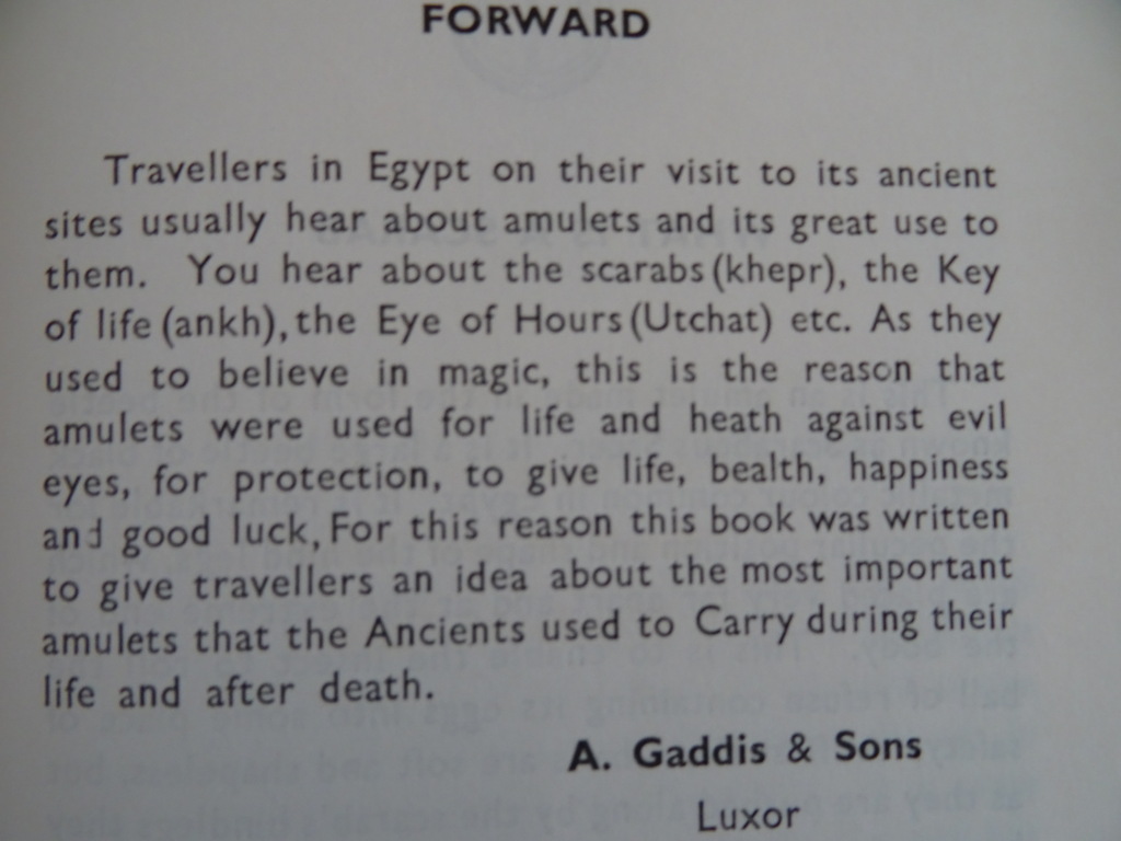 A. Gaddis & sons Egyptian amulets - Afbeelding 5