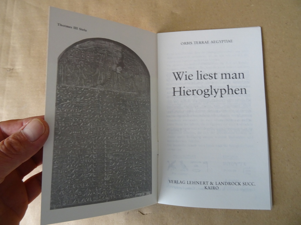 Orbis Terrae Aegyptiae Wie liest man Hieroglyphen - Afbeelding 3
