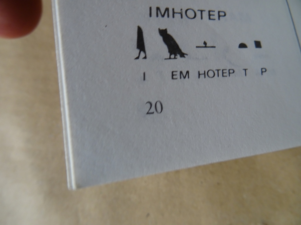 Orbis Terrae Aegyptiae Wie liest man Hieroglyphen - Afbeelding 13