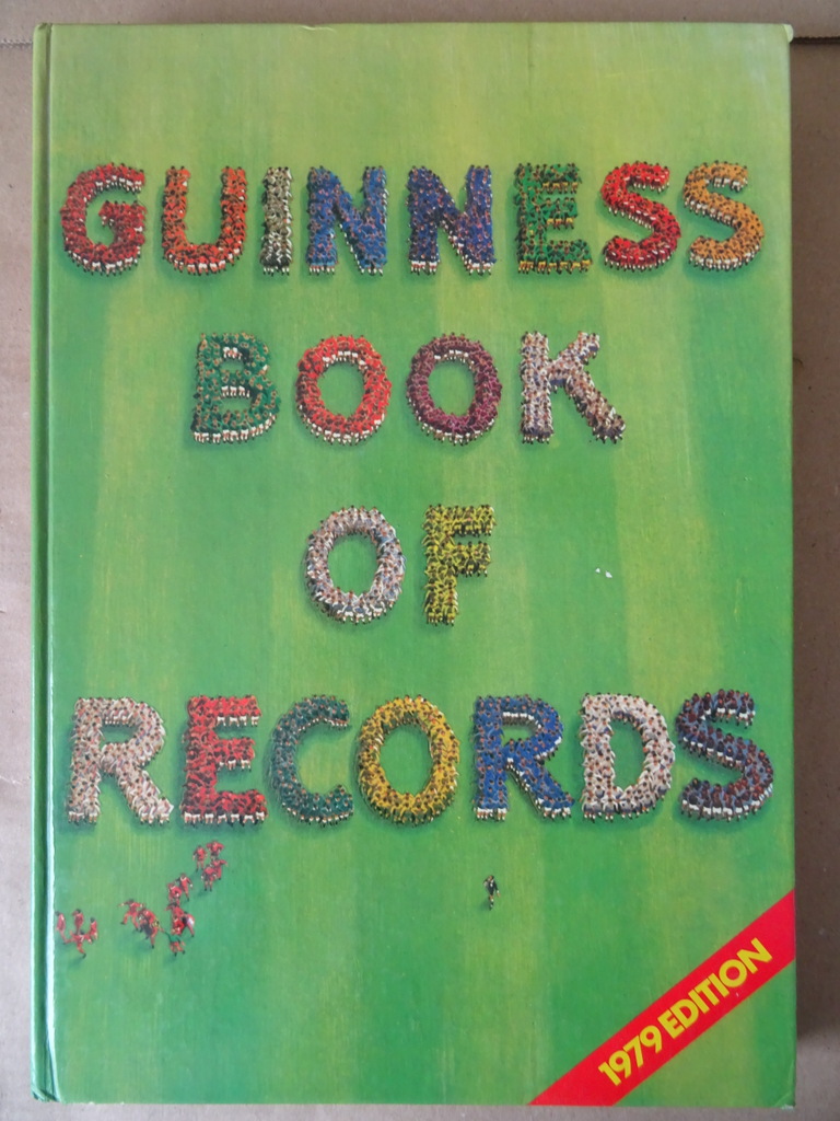 Norris McWhirter Guinness book of records 1979 Edition