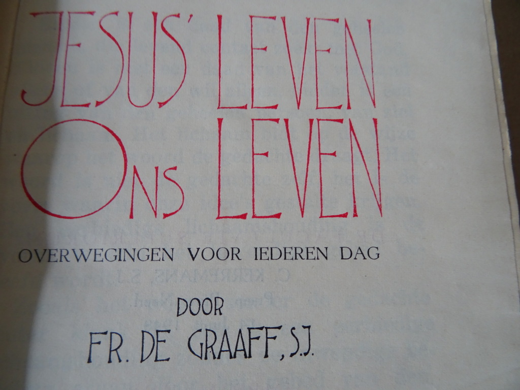 Fr. De Graaff S.J. Jesus' leven ons leven Overwegingen - Afbeelding 7