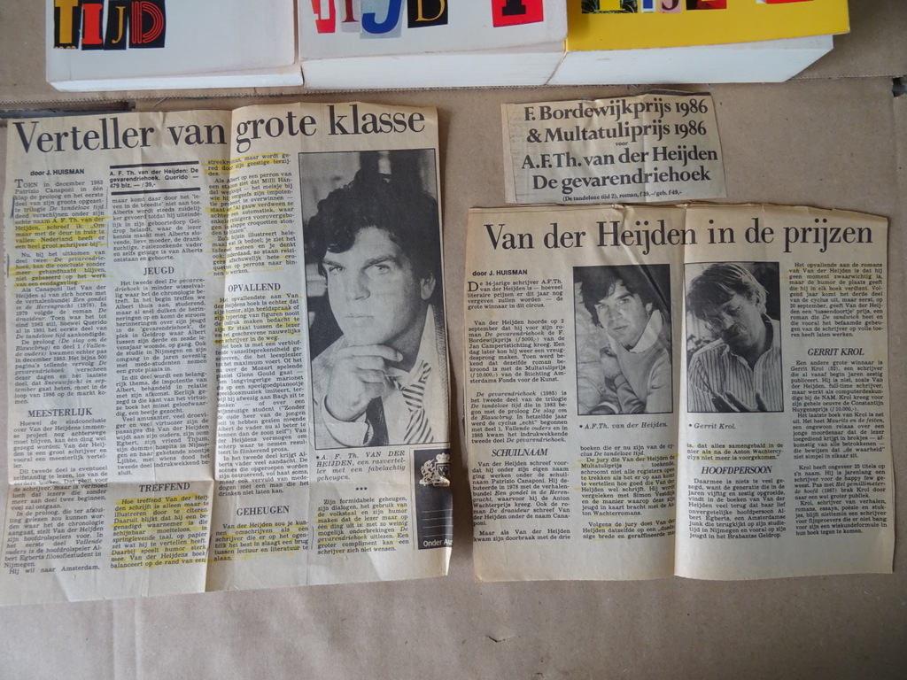 A. F. Th. Van der Heijden De tandeloze tijd trilogie - Afbeelding 3