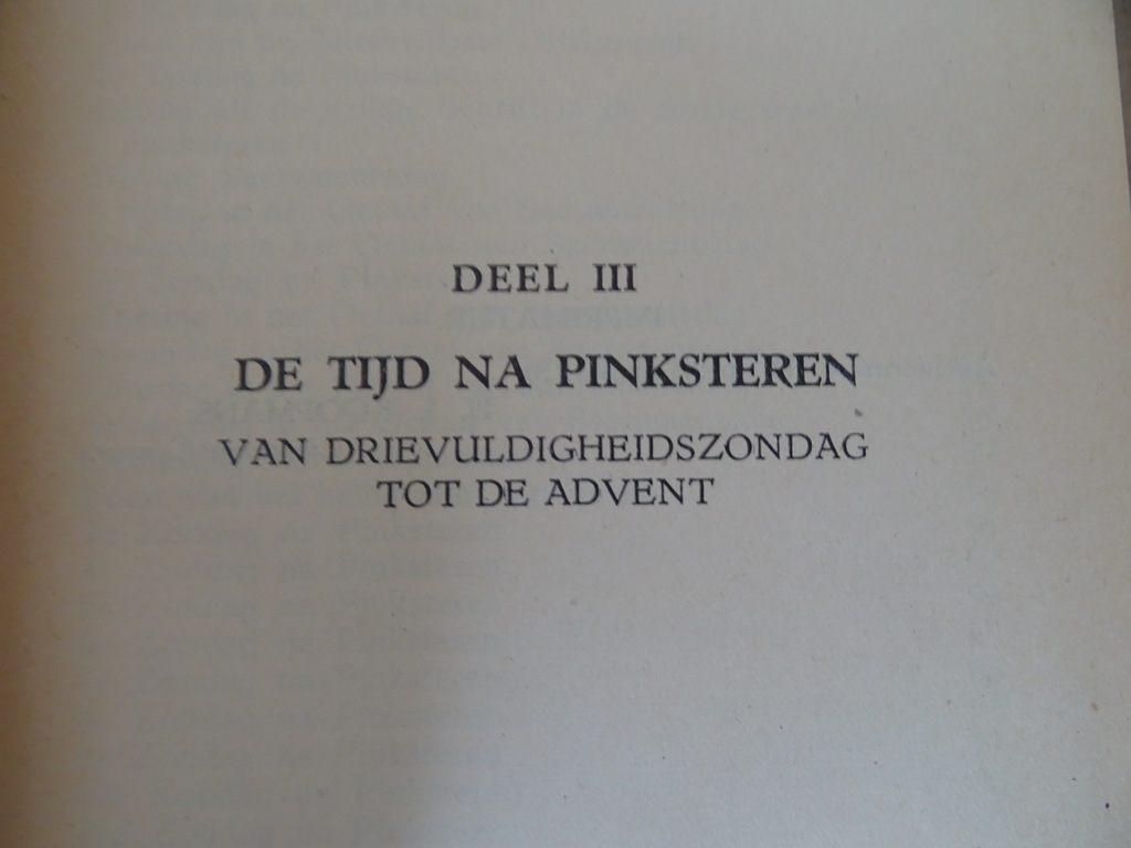 Dr. Pius Parsch Het jaar des Heren deel III De tijd na Pinksteren - Afbeelding 9