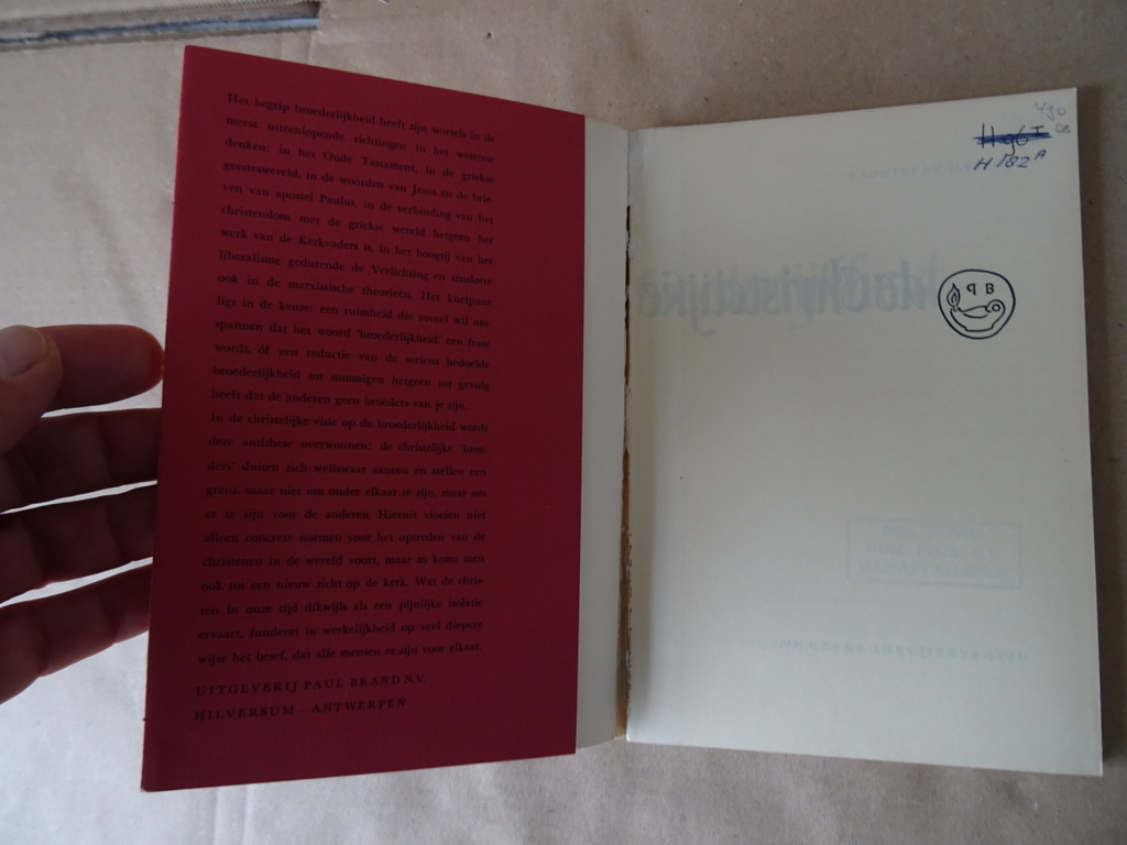 Joseph Ratzinger De Christelijke broederlijkheid - Afbeelding 3