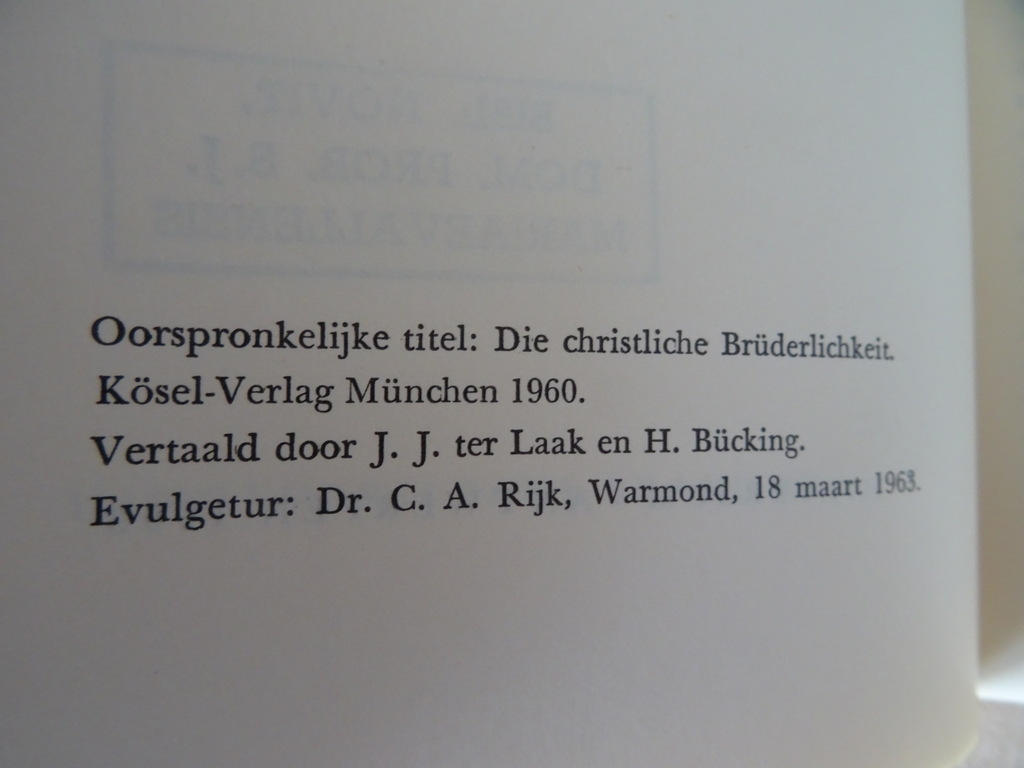 Joseph Ratzinger De Christelijke broederlijkheid - Afbeelding 12