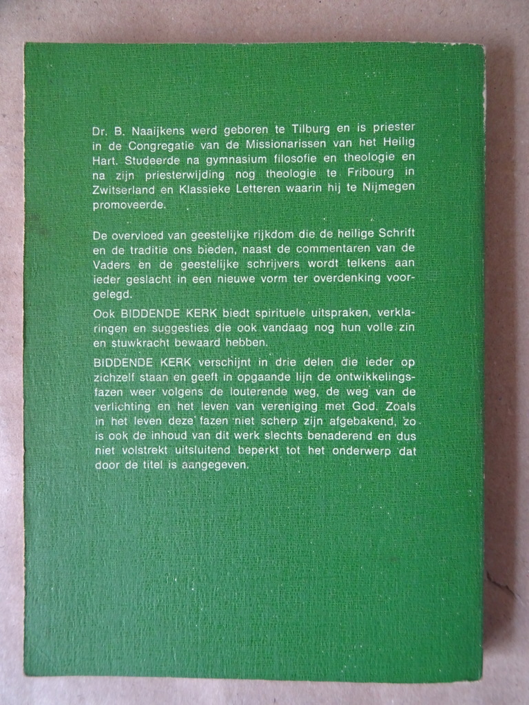 Dr. B. Naaijkens M.S.C. Biddende Kerk - Afbeelding 13