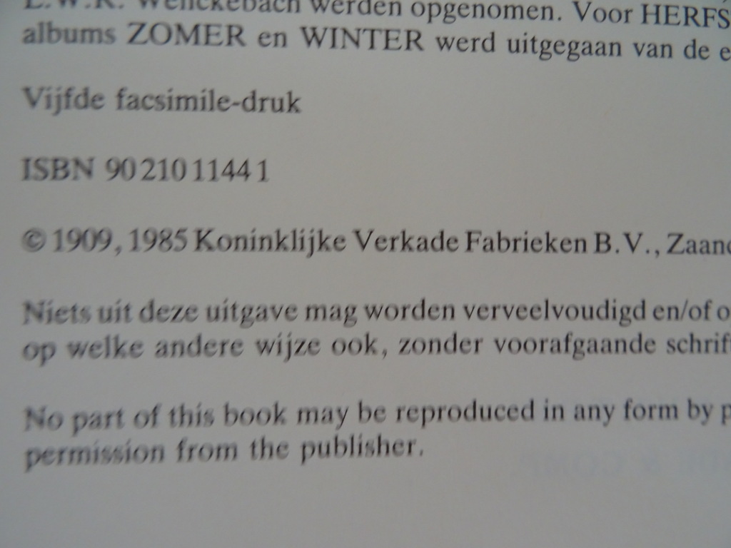 Set plaatjesalbums Jac. P. Thijsse Lente Zomer Herfst Winter - Afbeelding 7