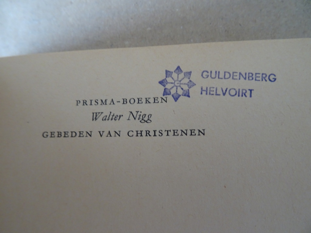 Walter Nigg Gebeden van christenen - Afbeelding 3