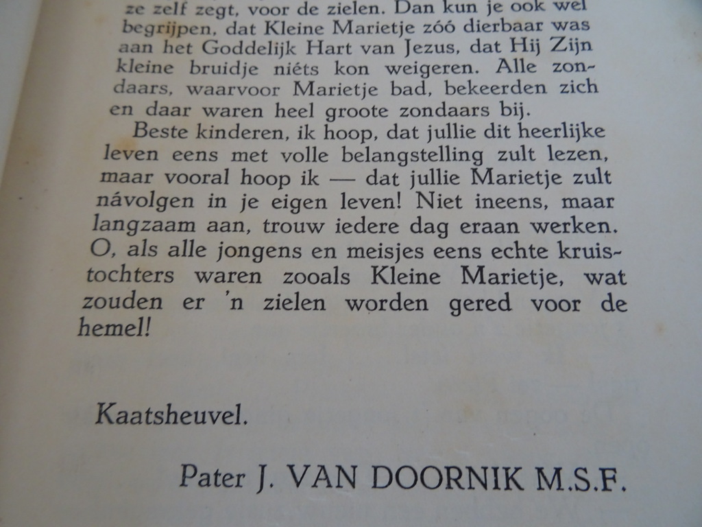 Zuster MA. Teresa Heldenmoed van een kind Het leven van Maria Filippetto - Afbeelding 11