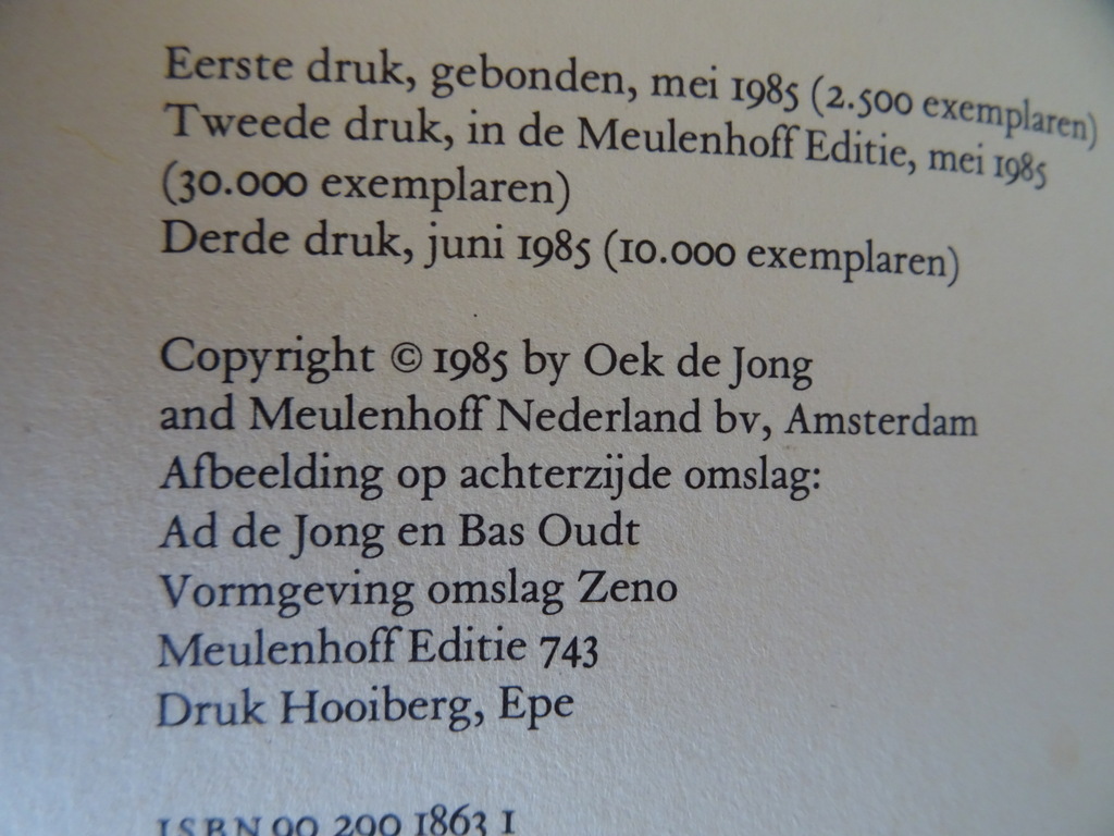 Oek de Jong Cirkel in het gras Roman met krantenartikel - Afbeelding 12