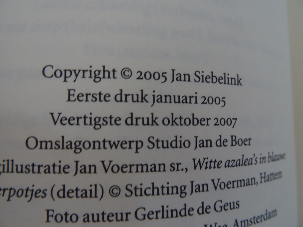 Jan Siebelink Knielen op een bed violen - Afbeelding 8