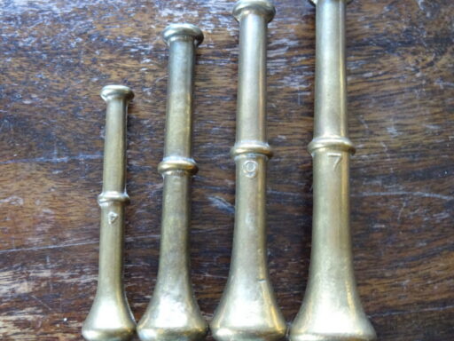 Set antieke of vintage stampers nr 4 5 6 7
