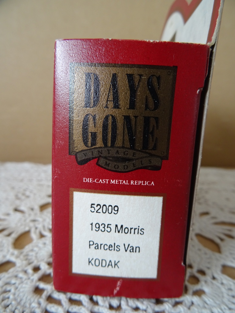 Vintage Days Gone DG 52 modelauto 1935 Morris Parcels Van Kodak - Afbeelding 3