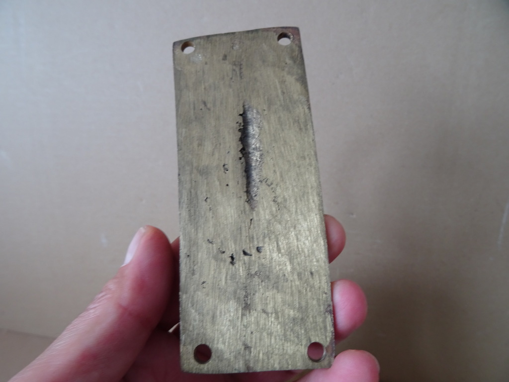 Antieke of vintage grote koperen bel zonder klepel - Afbeelding 15