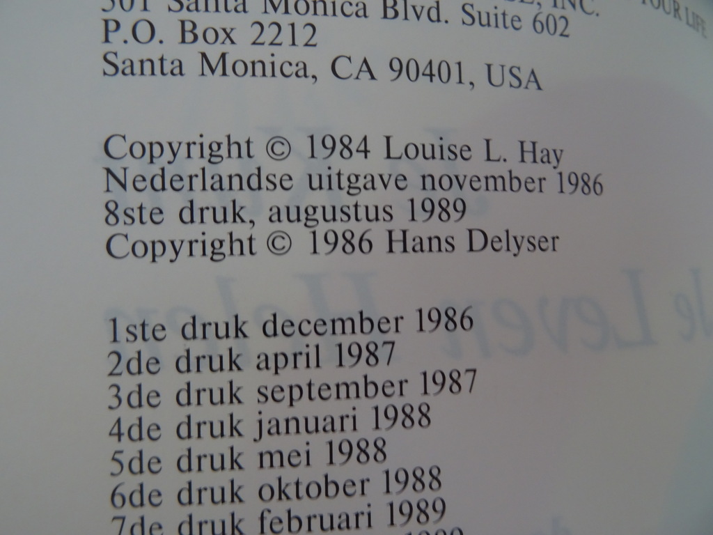 Louise L. Hay Je kunt je leven helen - Afbeelding 6