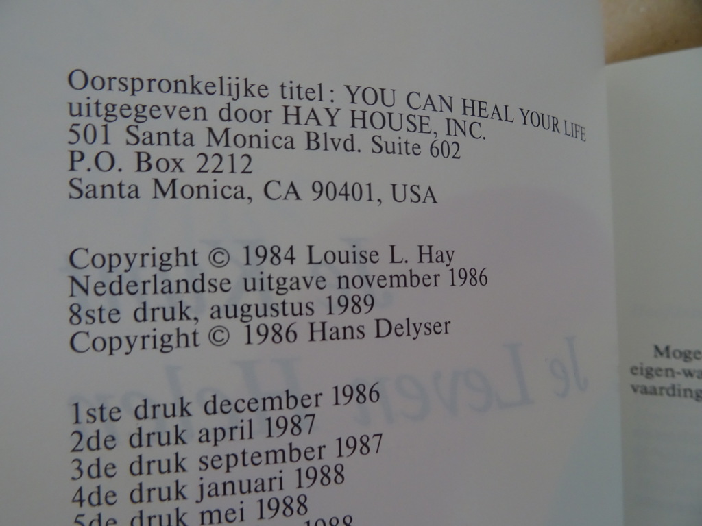 Louise L. Hay Je kunt je leven helen - Afbeelding 7