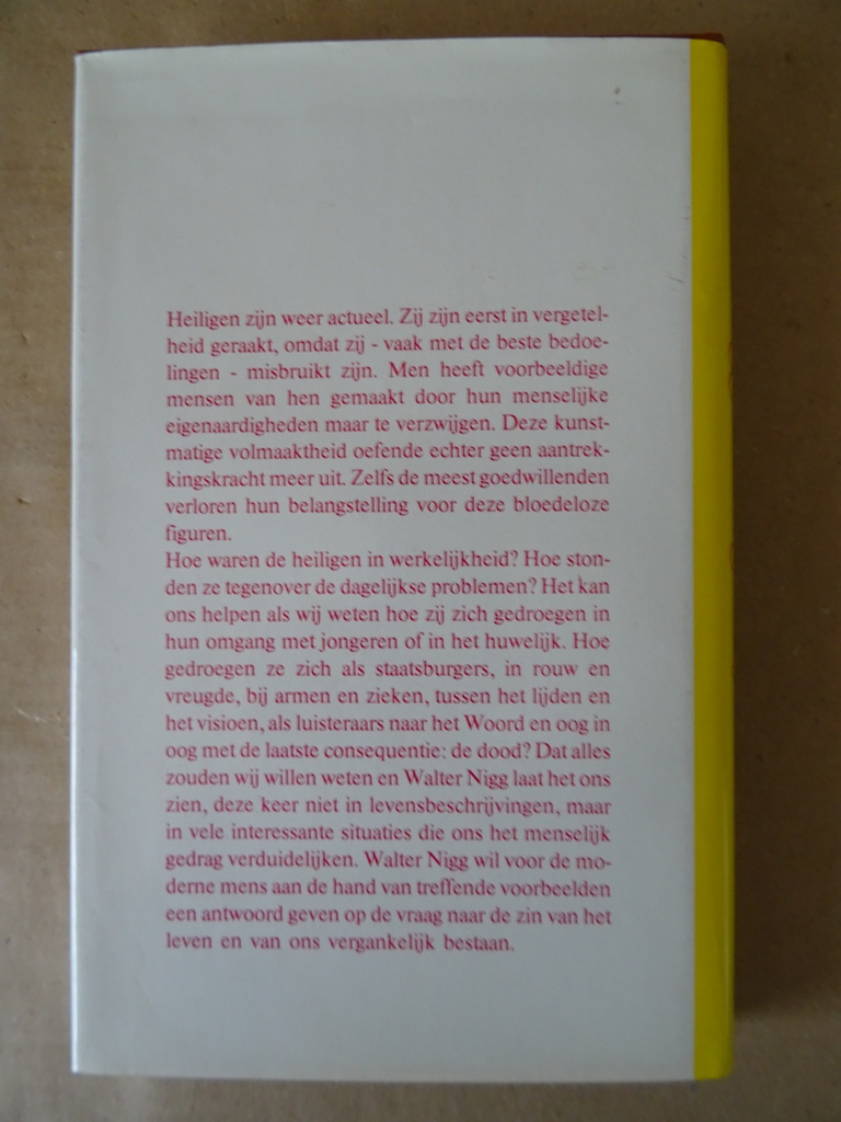 Walter Nigg Heiligen zijn ook mensen - Afbeelding 21