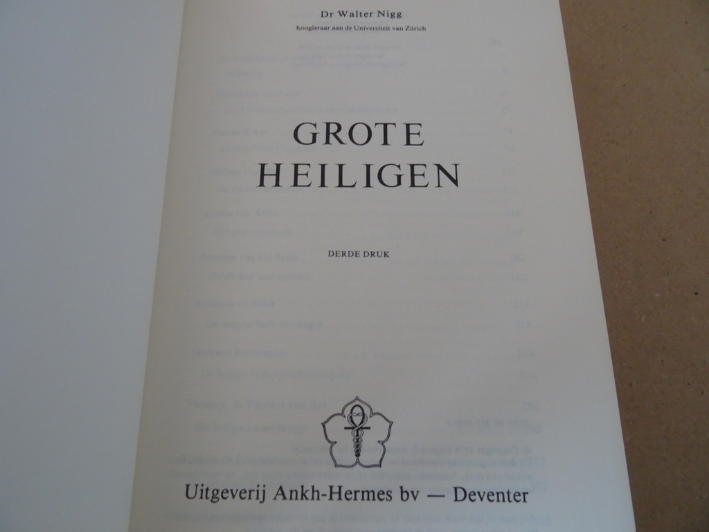 Dr. Walter Nigg Grote Heiligen - Afbeelding 4
