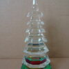 Kristallen Feng Shui beeldje Pagode toren 15cm