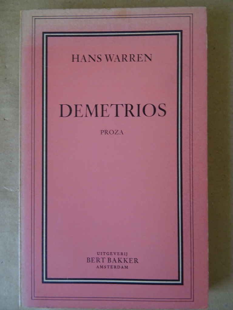 Hans Warren Demetrios