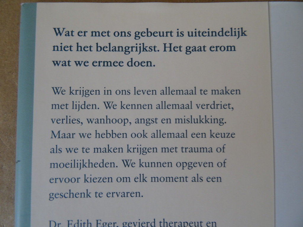 Edith Eger Het geschenk - Afbeelding 4