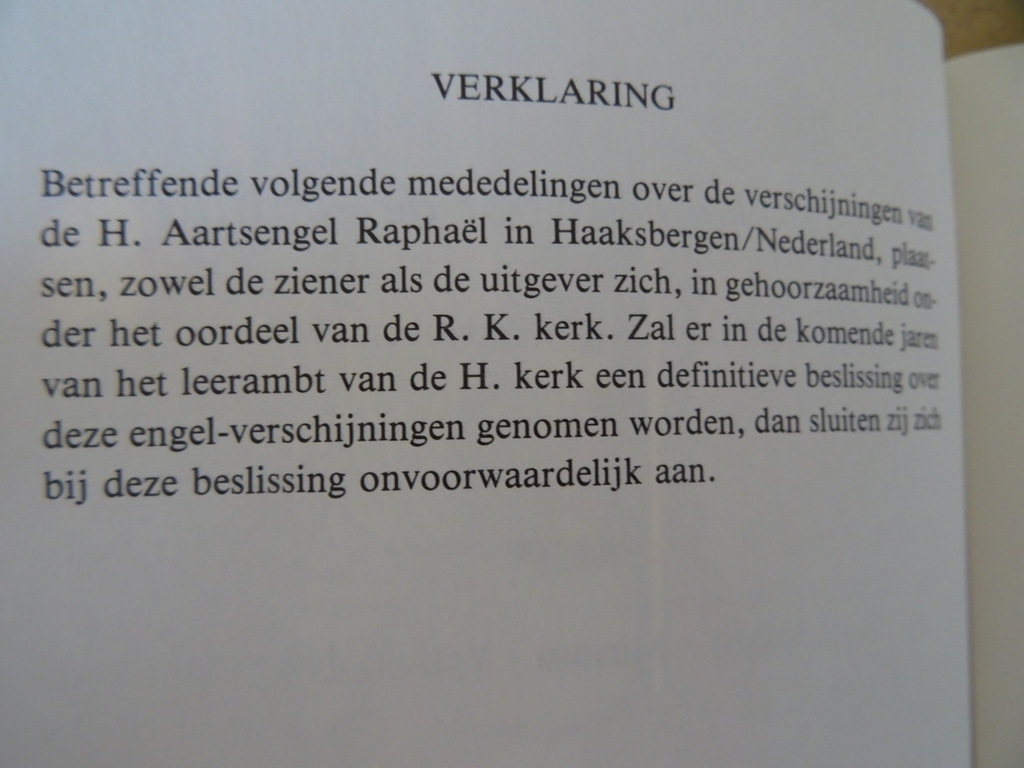 Boodschappen voor de eindtijd Augustus 1984 - September 1985 - Afbeelding 7