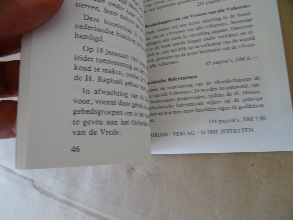 Boodschappen voor de eindtijd Augustus 1984 - September 1985 - Afbeelding 14