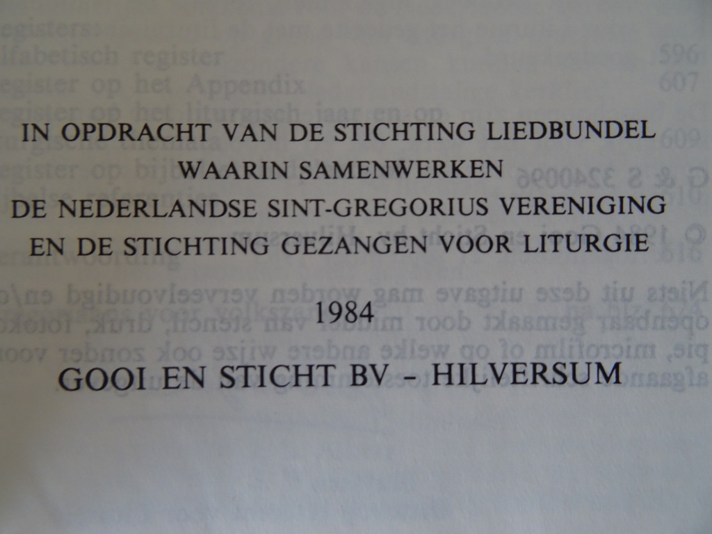Stichting Liedbundel Gezangen voor Liturgie - Afbeelding 7