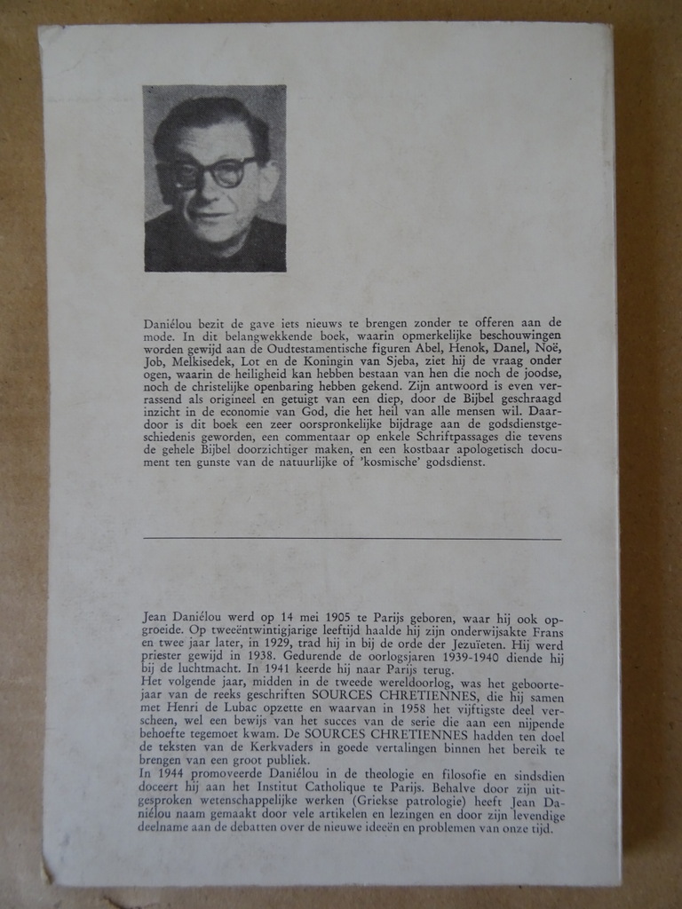 Jean Daniélou Heidense heiligen uit het Oude Testament - Afbeelding 12