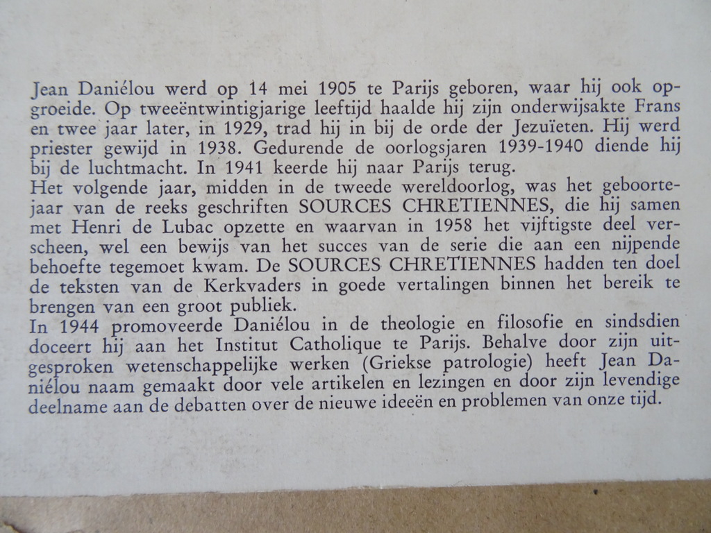 Jean Daniélou Heidense heiligen uit het Oude Testament - Afbeelding 14
