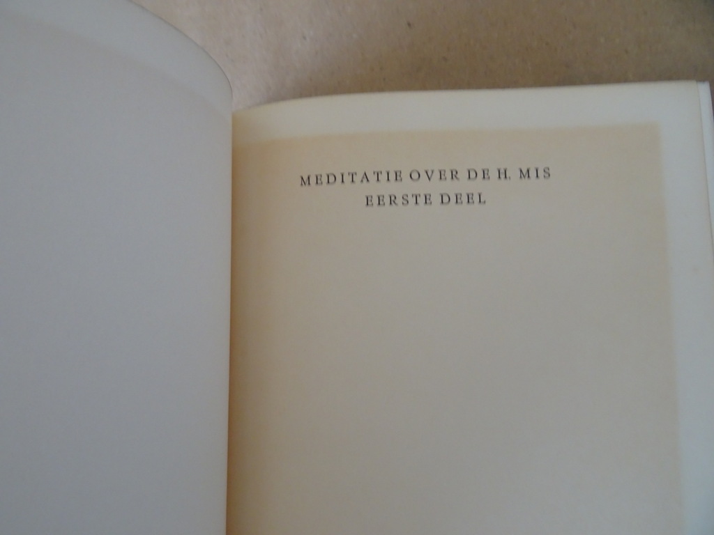 Theodor Schnitzler Meditatie over de Heilige Mis I en II - Afbeelding 4