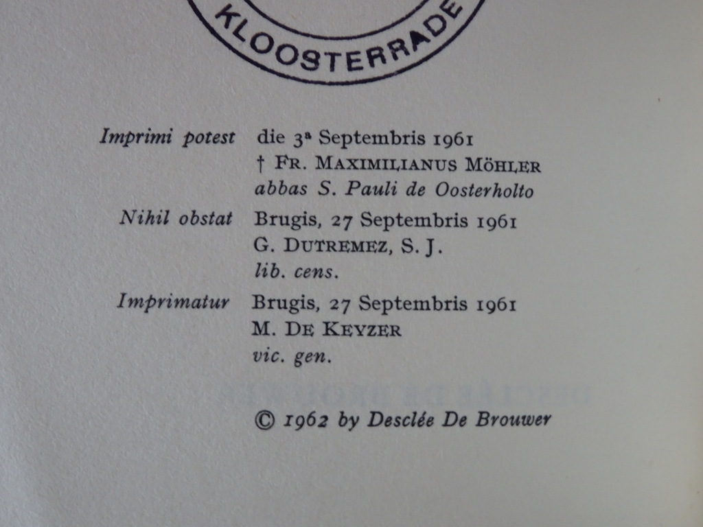 Dom. Cornelis Vos o.s.b. De riten van de mis - Afbeelding 12