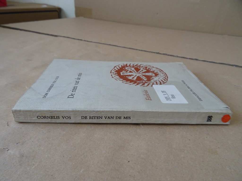 Dom. Cornelis Vos o.s.b. De riten van de mis - Afbeelding 22
