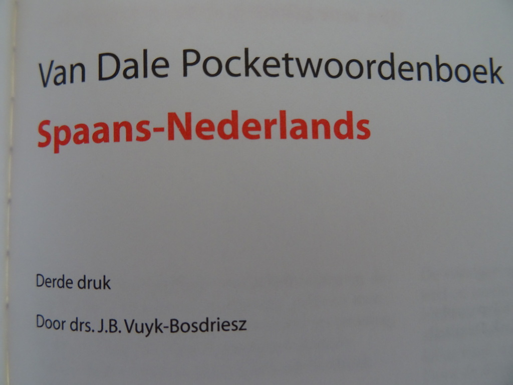 Van Dale pocketwoordenboek Spaans Nederlands - Afbeelding 4