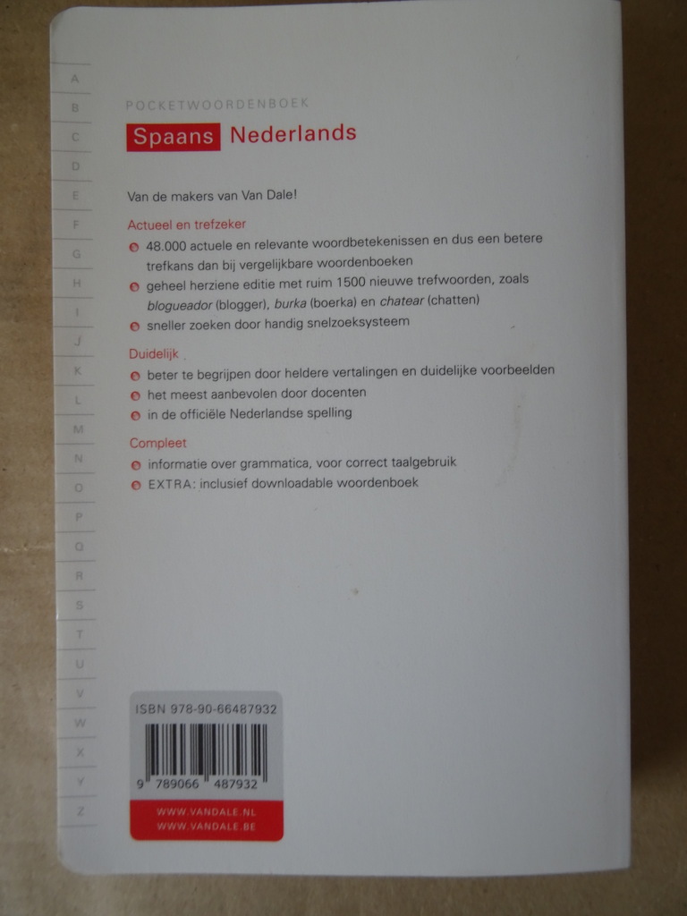 Van Dale pocketwoordenboek Spaans Nederlands - Afbeelding 9
