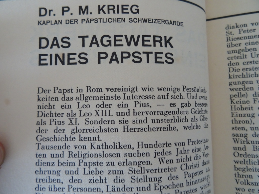 Dr. P. M. Krieg Das tagewerk eines papstes - Afbeelding 12